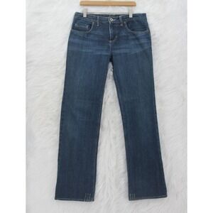 Volcom High Roller Jeans Juniors Sz 5 Blue Volcom Stone Broadwear Straight #1074